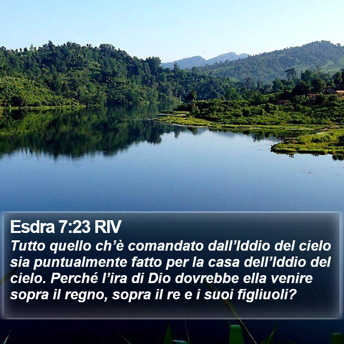 Esdra 7:23 RIV Bible Study