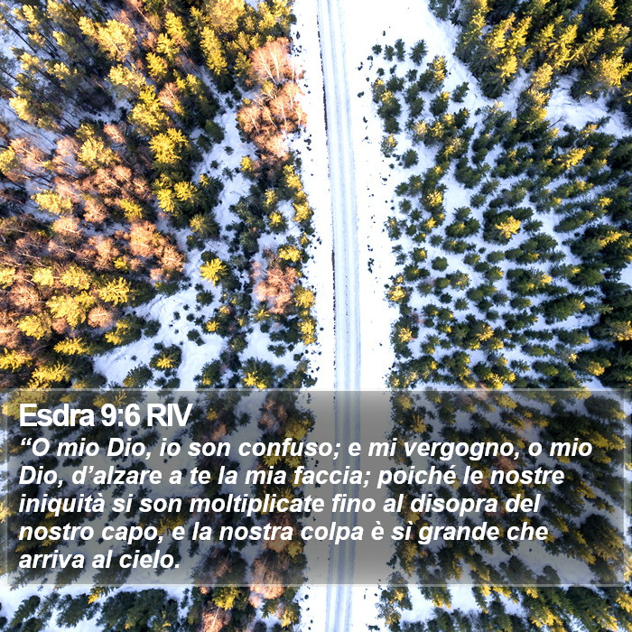 Esdra 9:6 RIV Bible Study