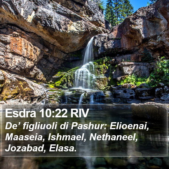 Esdra 10:22 RIV Bible Study