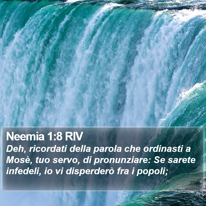 Neemia 1:8 RIV Bible Study