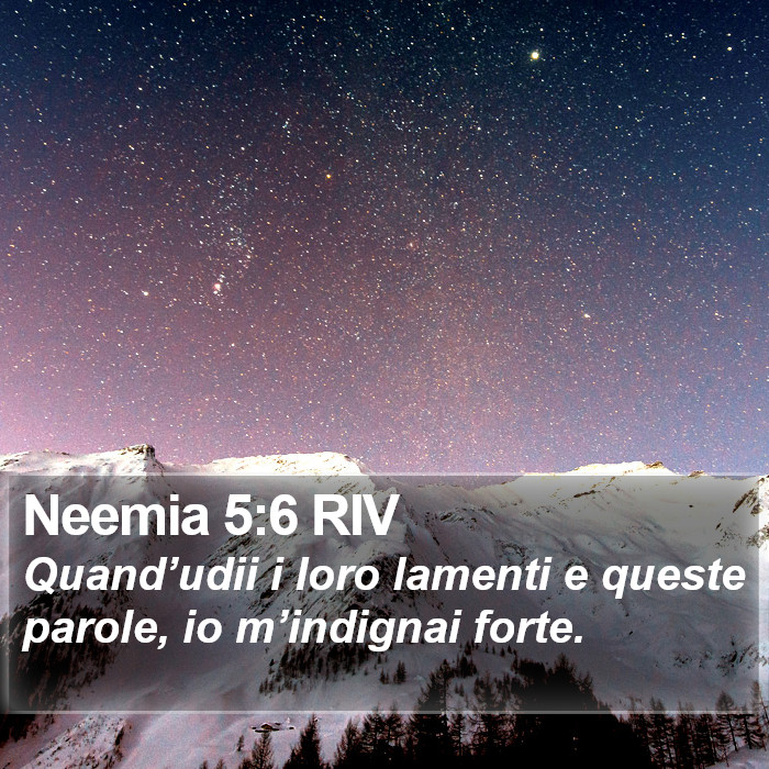 Neemia 5:6 RIV Bible Study