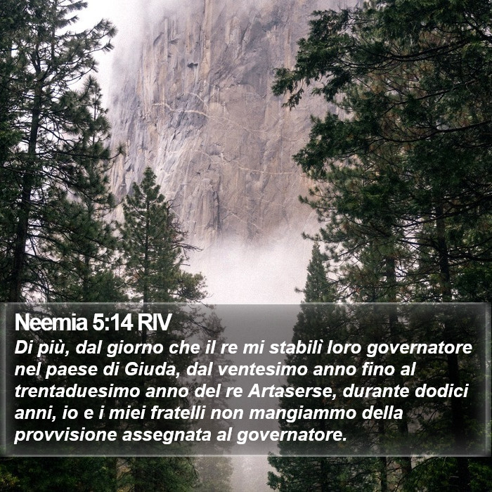 Neemia 5:14 RIV Bible Study