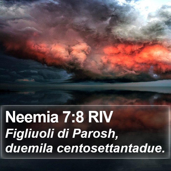 Neemia 7:8 RIV Bible Study