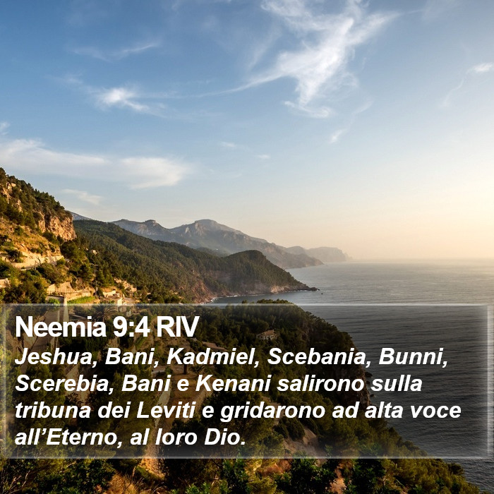 Neemia 9:4 RIV Bible Study