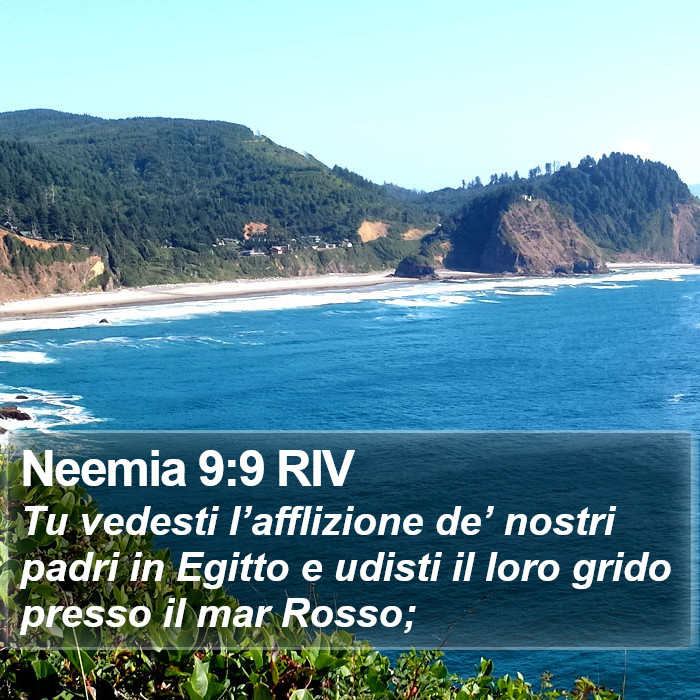 Neemia 9:9 RIV Bible Study