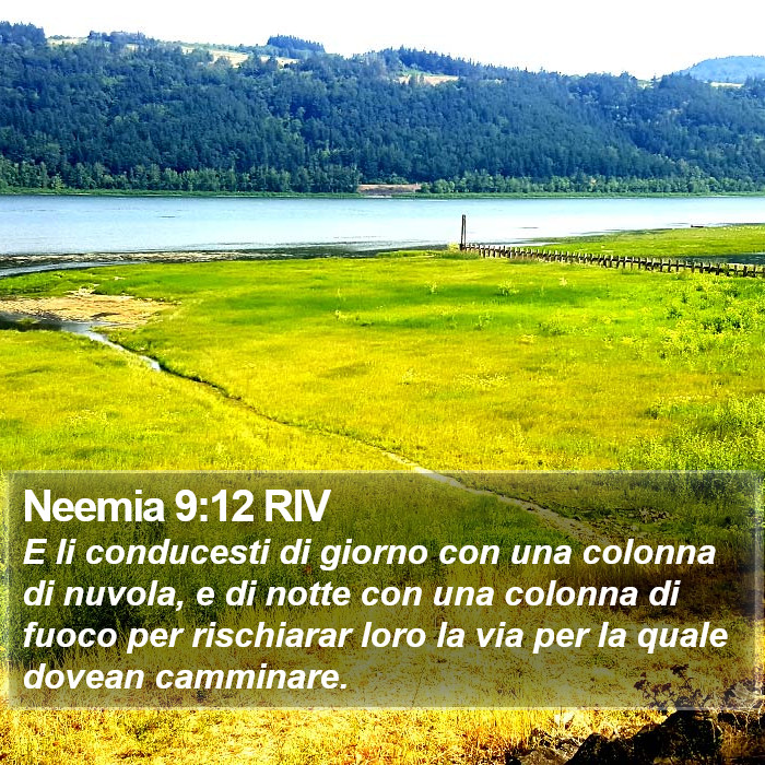 Neemia 9:12 RIV Bible Study