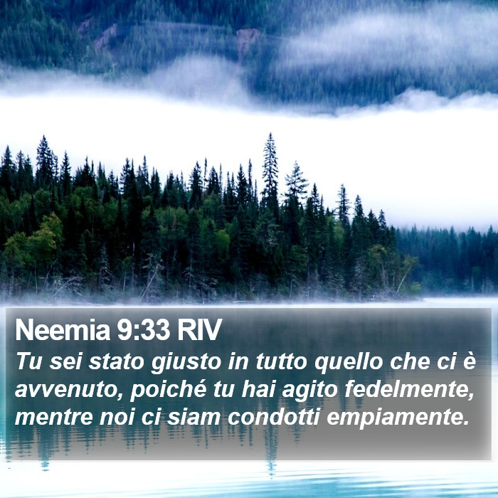 Neemia 9:33 RIV Bible Study