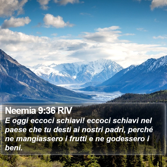 Neemia 9:36 RIV Bible Study
