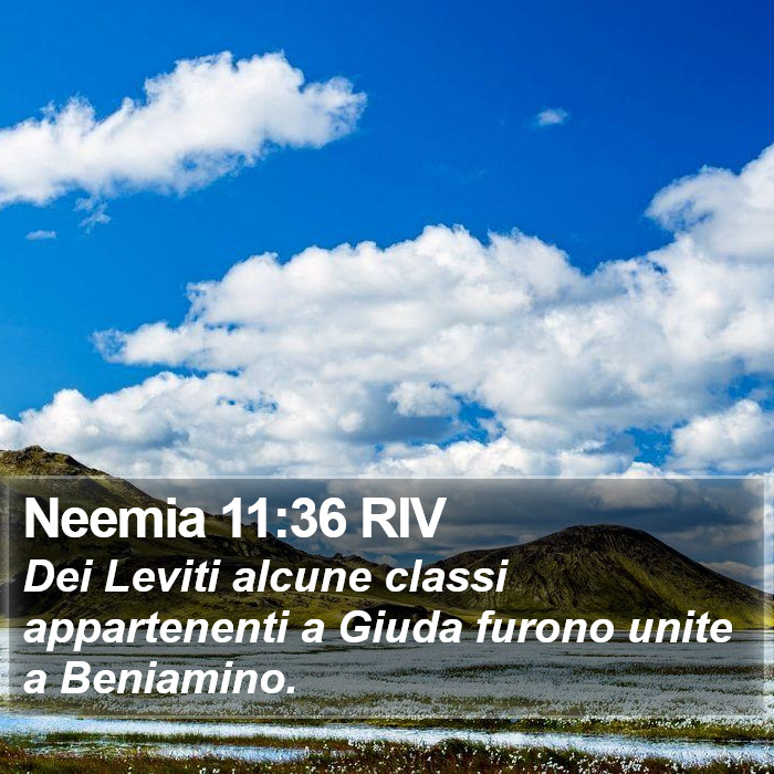 Neemia 11:36 RIV Bible Study