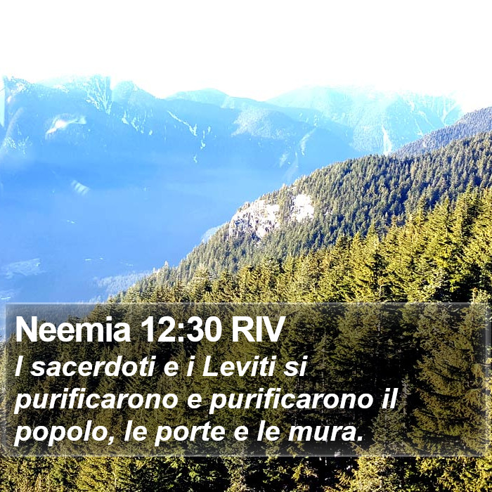 Neemia 12:30 RIV Bible Study