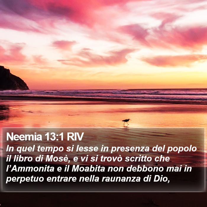 Neemia 13:1 RIV Bible Study