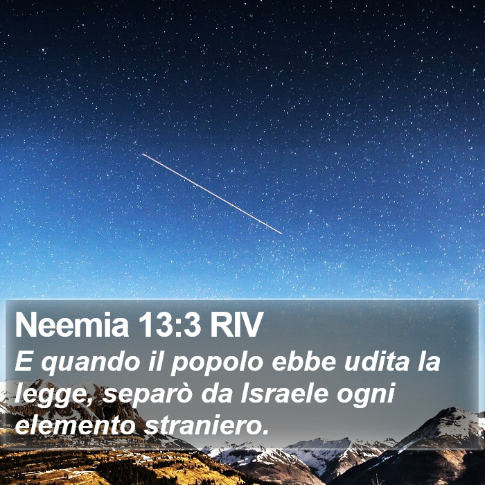 Neemia 13:3 RIV Bible Study