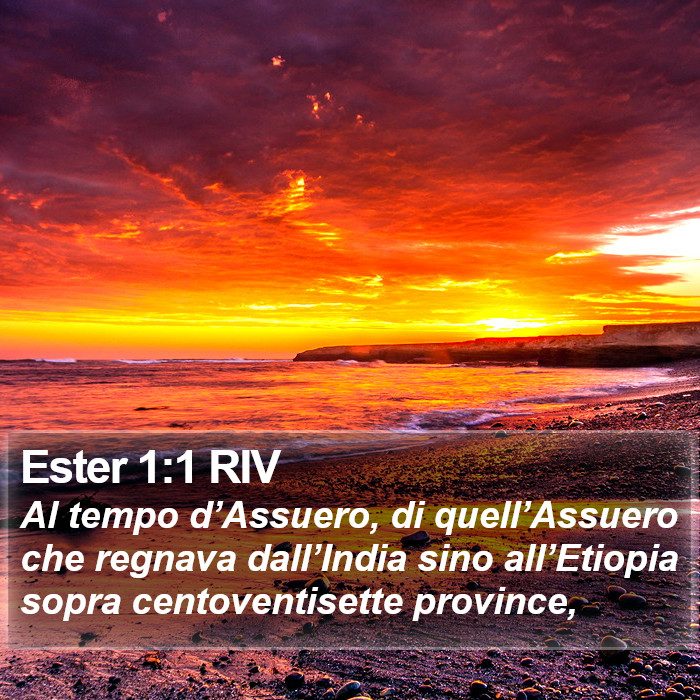 Ester 1:1 RIV Bible Study