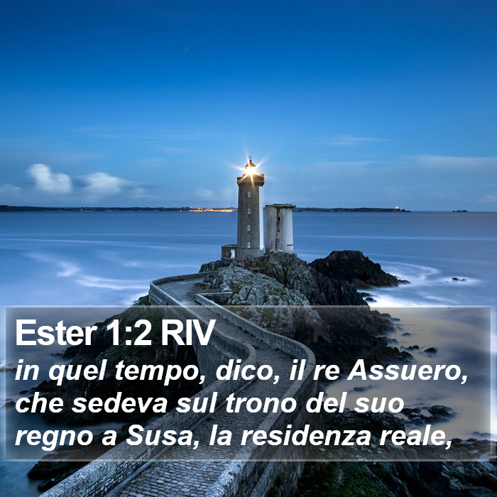 Ester 1:2 RIV Bible Study