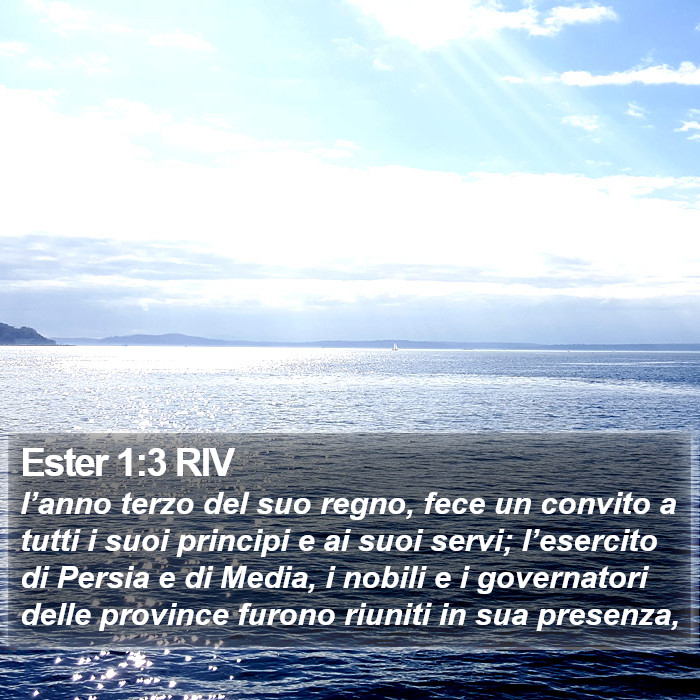 Ester 1:3 RIV Bible Study