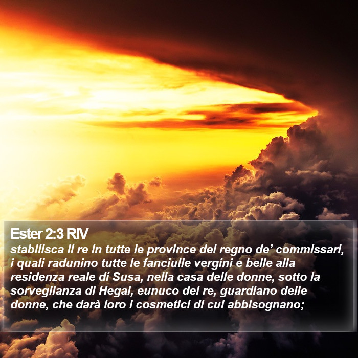 Ester 2:3 RIV Bible Study