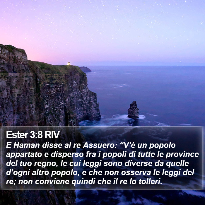 Ester 3:8 RIV Bible Study