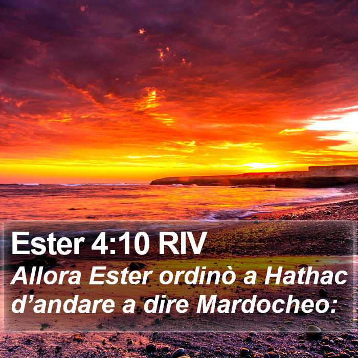 Ester 4:10 RIV Bible Study