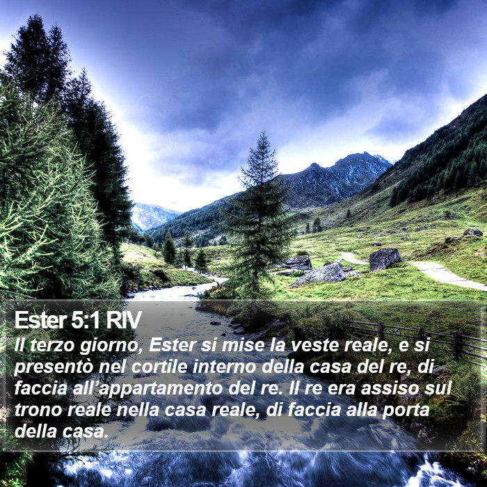Ester 5:1 RIV Bible Study