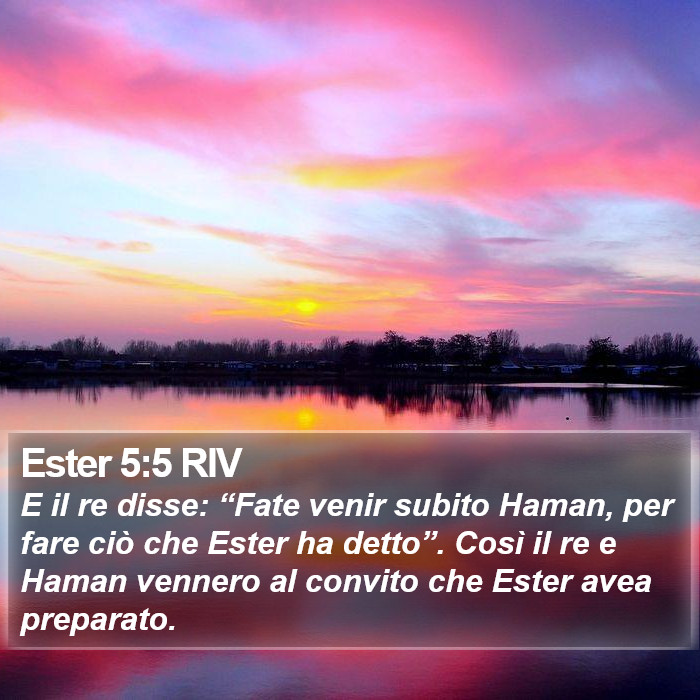 Ester 5:5 RIV Bible Study