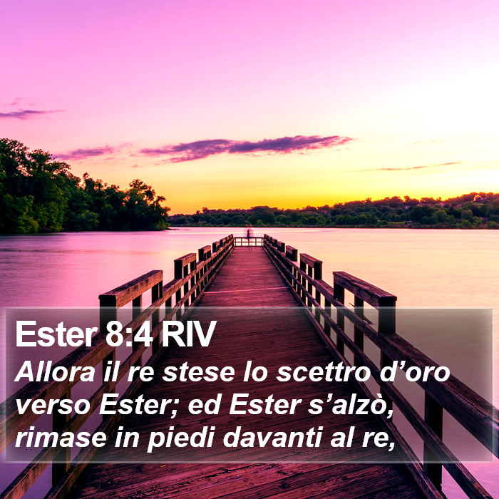 Ester 8:4 RIV Bible Study