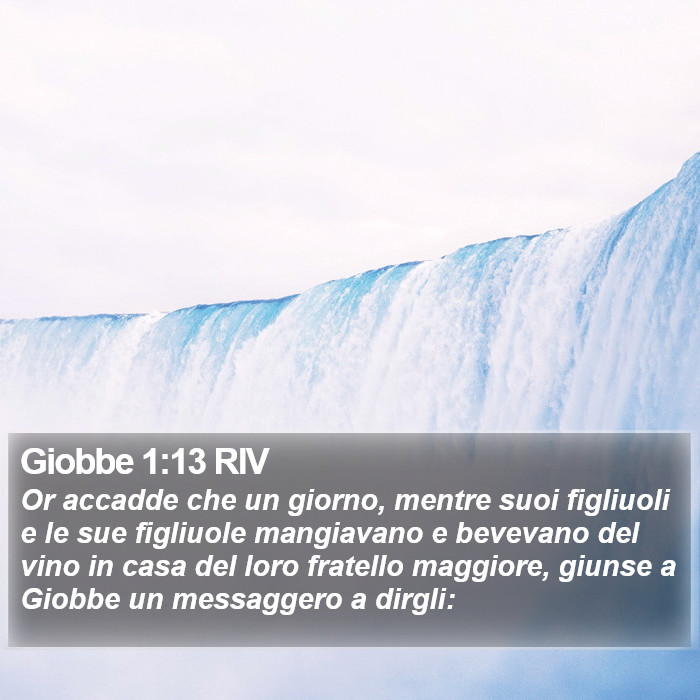 Giobbe 1:13 RIV Bible Study