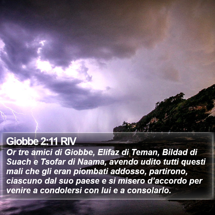 Giobbe 2:11 RIV Bible Study