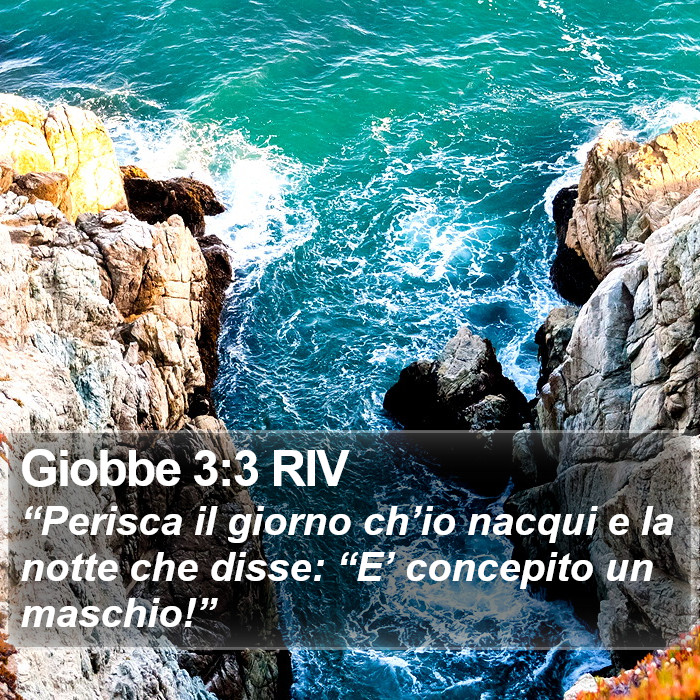 Giobbe 3:3 RIV Bible Study
