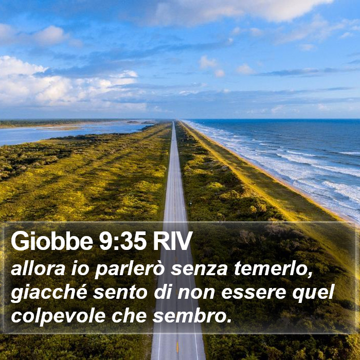 Giobbe 9:35 RIV Bible Study