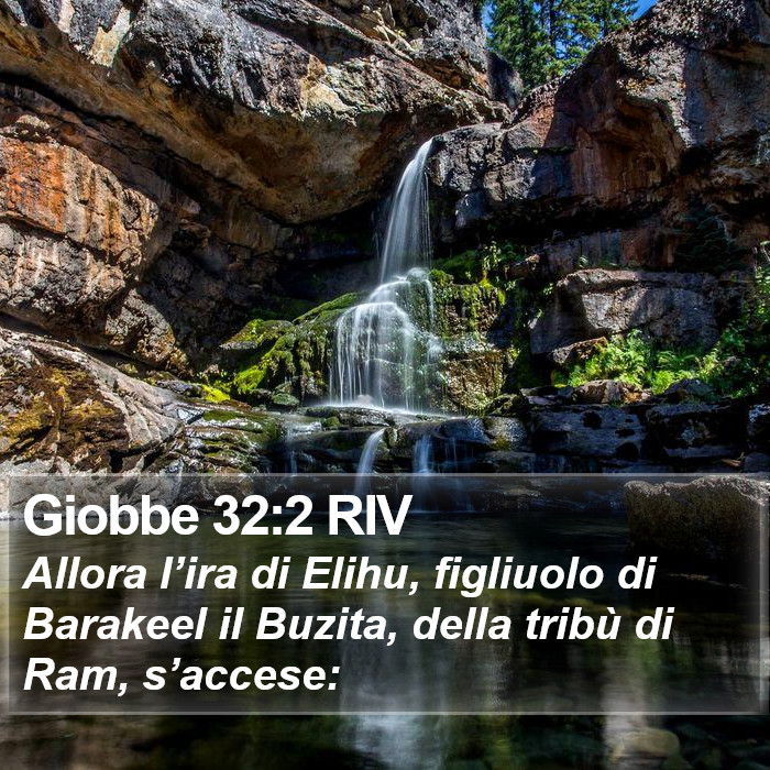 Giobbe 32:2 RIV Bible Study