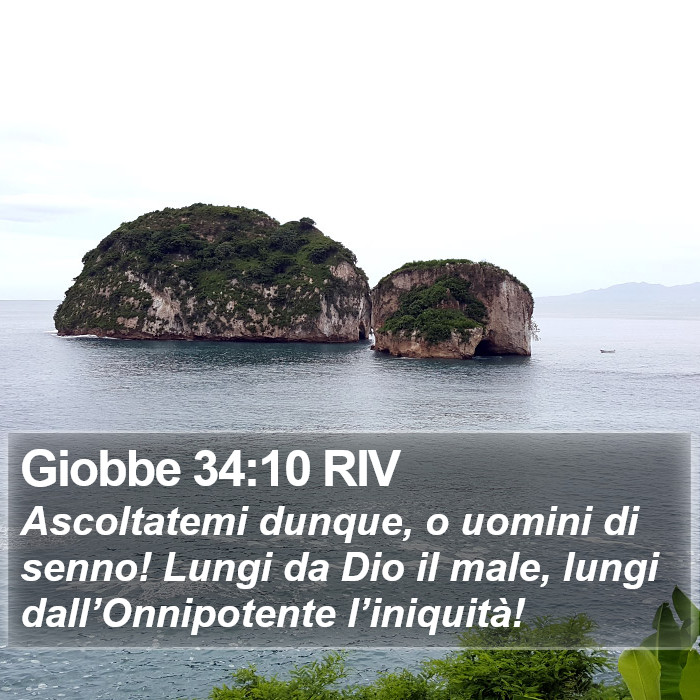 Giobbe 34:10 RIV Bible Study