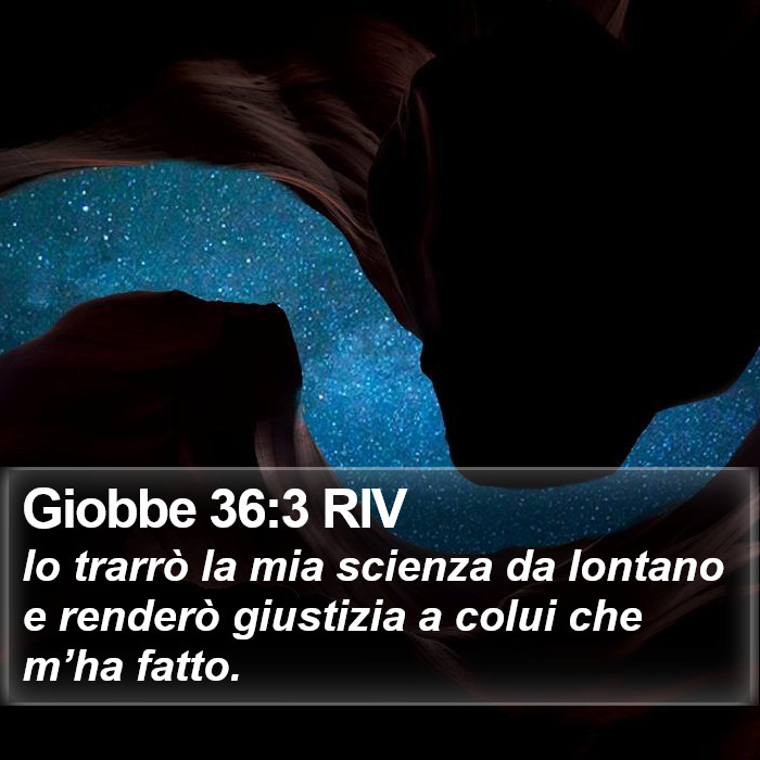 Giobbe 36:3 RIV Bible Study