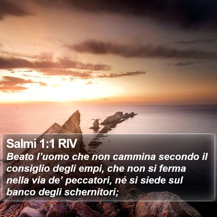 Salmi 1:1 RIV Bible Study