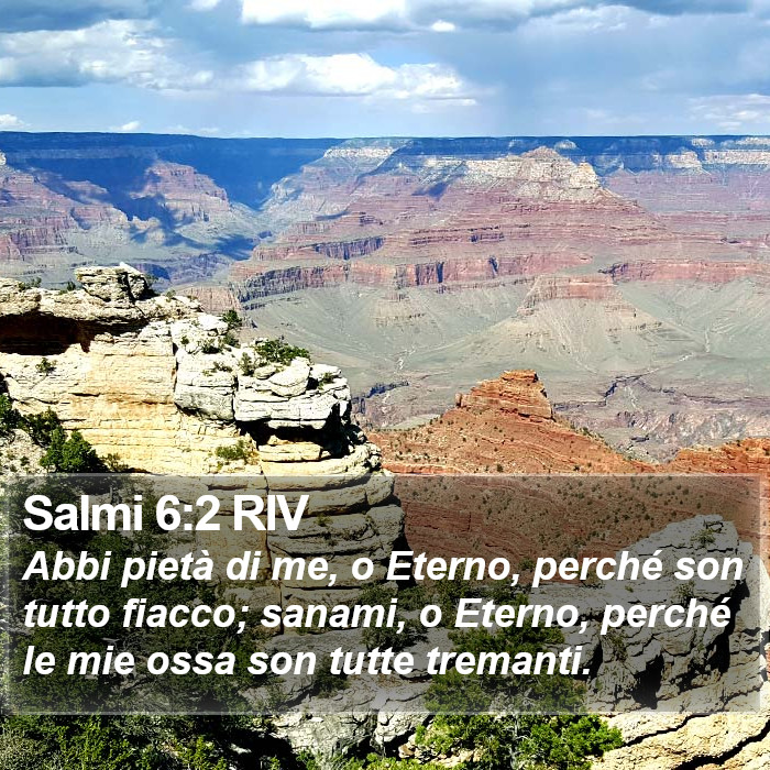 Salmi 6:2 RIV Bible Study