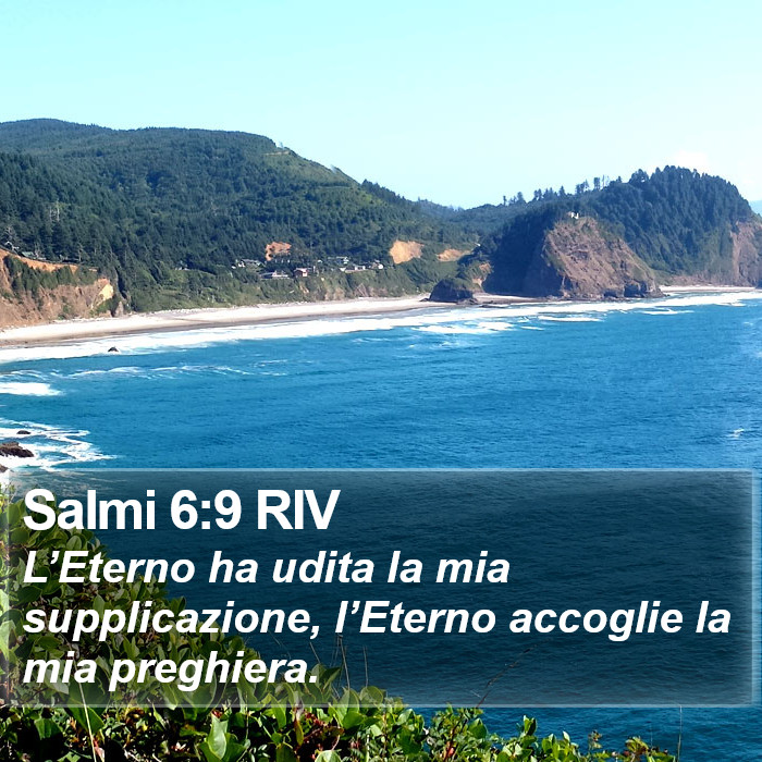 Salmi 6:9 RIV Bible Study