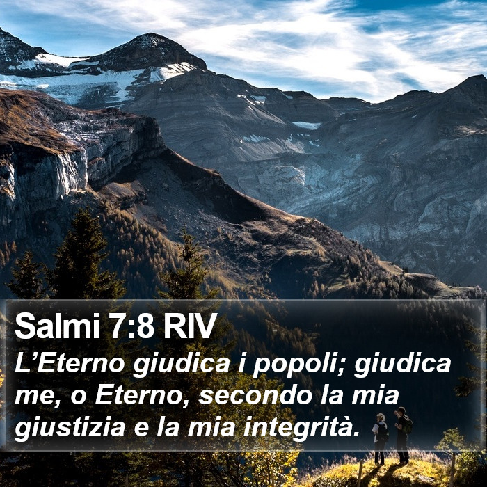 Salmi 7:8 RIV Bible Study