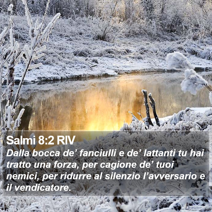 Salmi 8:2 RIV Bible Study
