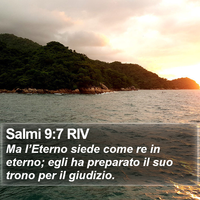 Salmi 9:7 RIV Bible Study