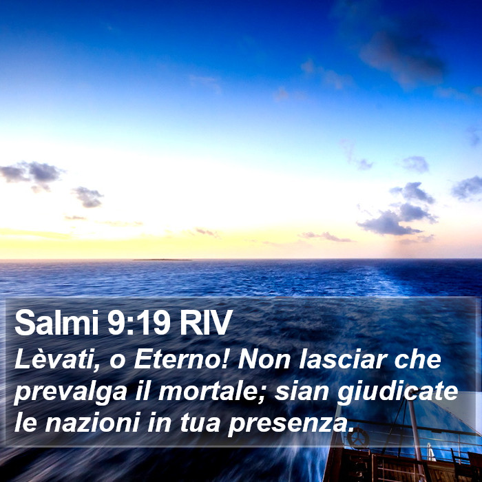 Salmi 9:19 RIV Bible Study