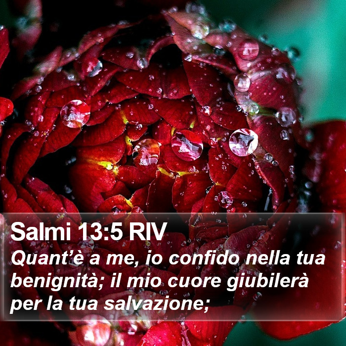 Salmi 13:5 RIV Bible Study
