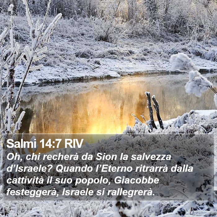 Salmi 14:7 RIV Bible Study