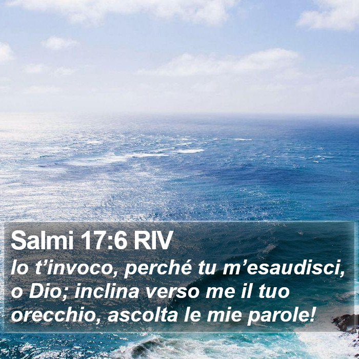 Salmi 17:6 RIV Bible Study