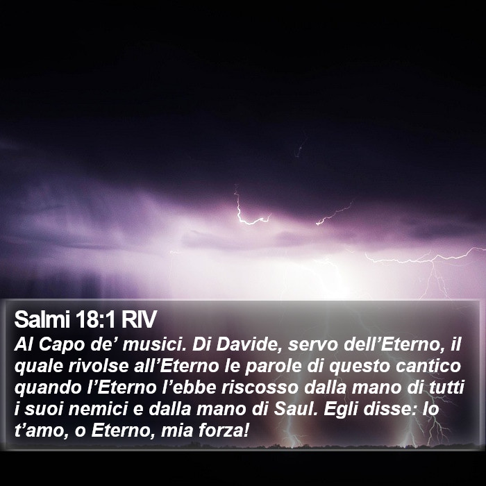 Salmi 18:1 RIV Bible Study