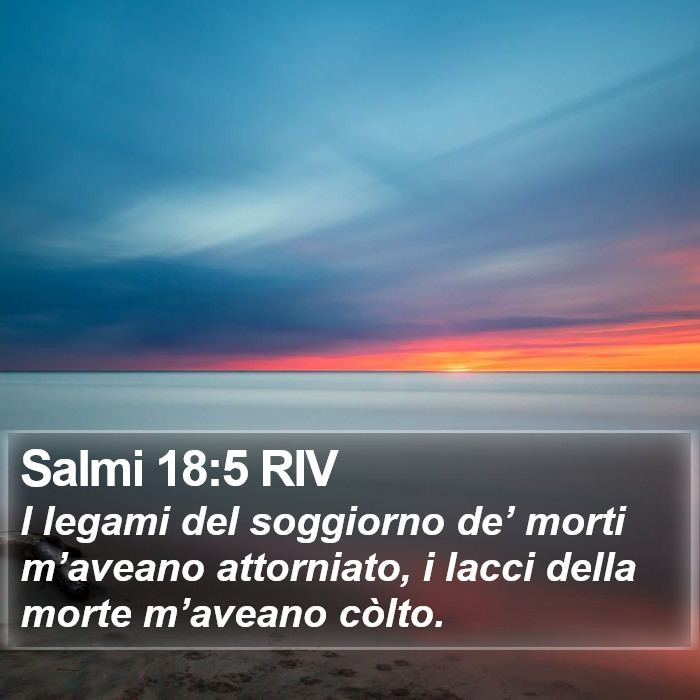 Salmi 18:5 RIV Bible Study