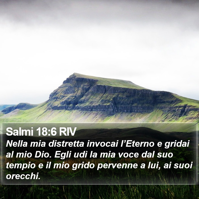 Salmi 18:6 RIV Bible Study