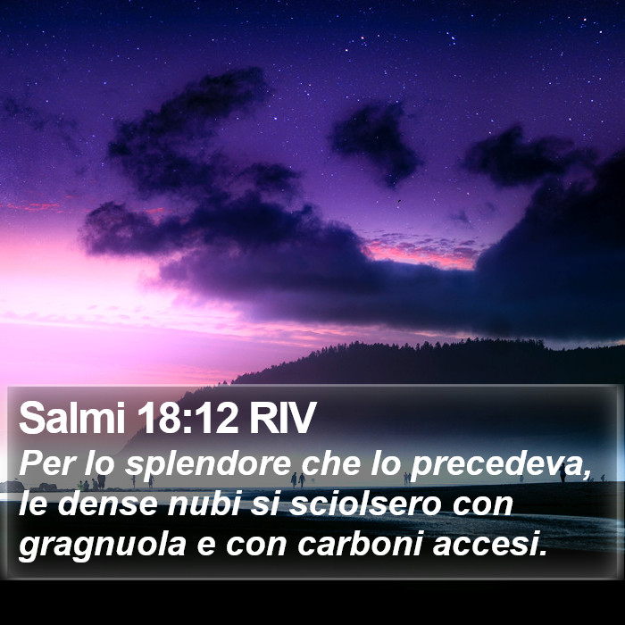 Salmi 18:12 RIV Bible Study