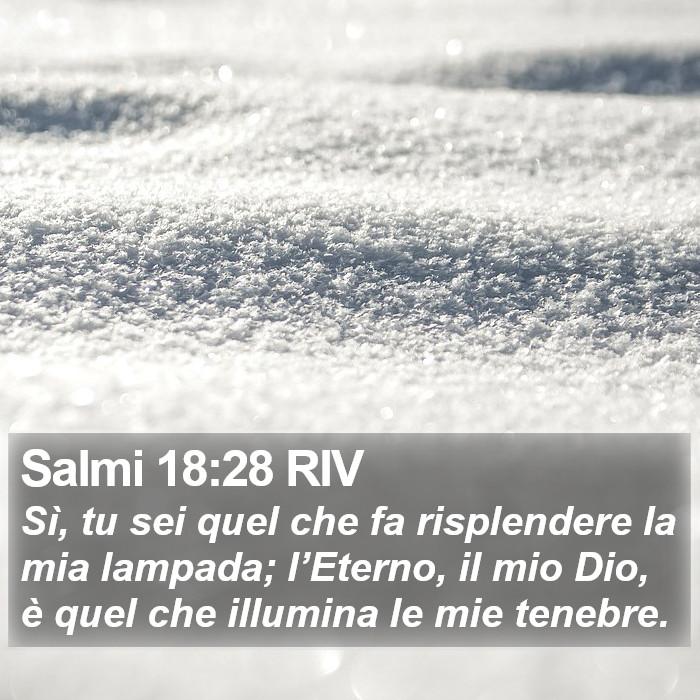 Salmi 18:28 RIV Bible Study