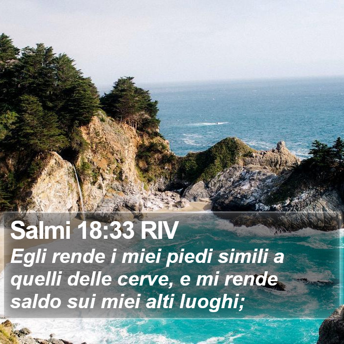 Salmi 18:33 RIV Bible Study