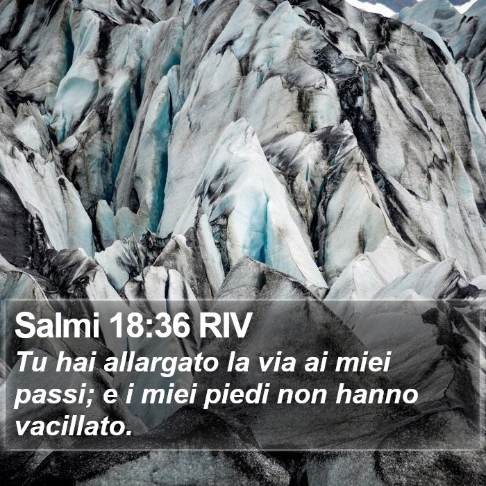 Salmi 18:36 RIV Bible Study