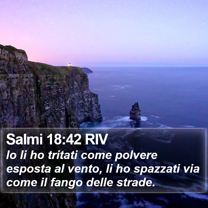 Salmi 18:42 RIV Bible Study